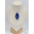 Grand pendentif marquise en Lapis Lazuli - Bijoux en Lapis-lazuli