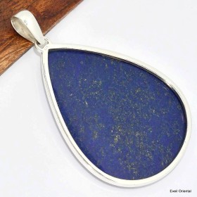 Authentique Lapis Lazuli très gros pendentif Bijoux en Lapis-lazuli KC12.4