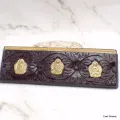 Livre de prières bouddhiste patine antique 24 cm - Livre de prières bouddhistes