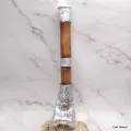 Kangling trompette tibétaine en os et métal - Objets rituels bouddhistes