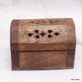 Porte-encens tibétain en bois pour cônes - Porte-encens tibétains
