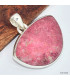 Pendentif Thulite rose forme libre Pendentifs pierres naturelles KC14