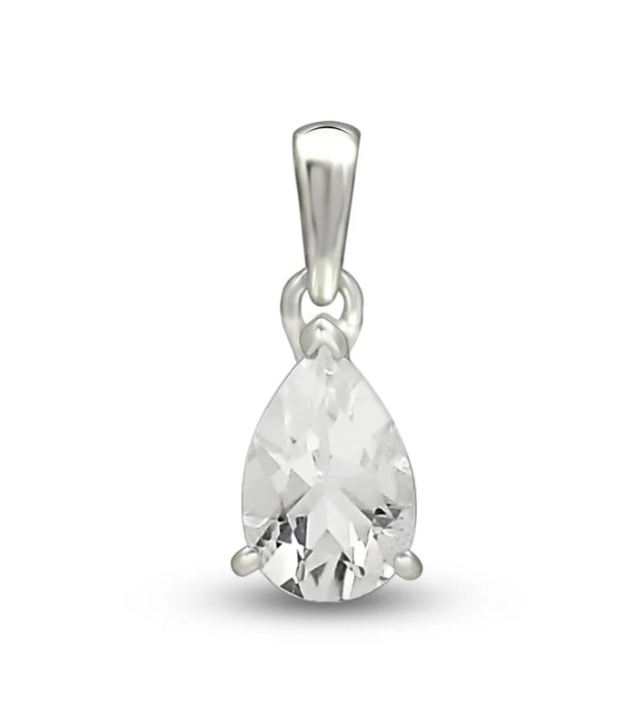 Pendentif Pétalite facettée Pendentifs pierres naturelles KC15