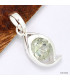 Pendentif pierre Améthyste verte design Bijoux en Améthyste verte KC16