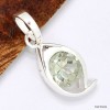 Pendentif pierre Améthyste verte design Bijoux en Améthyste verte KC16