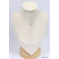 Pendentif Pierre naturelle Améthyste verte design - Bijoux en Prasiolite - Améthyste verte