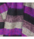 Très grand châle népalais 240 x 120 cm violet noir Très grand châle népalais 240 x 120 cm TGCN11