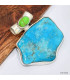 Pendentif Turquoise kingman et verte Pendentifs pierres naturelles KC18.3