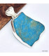 Pendentif argent Turquoise Kingman Pendentifs pierres naturelles KC18.4