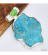 Pendentif authentique Turquoise Kingman Pendentifs pierres naturelles KC18.6