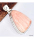 Pendentif Scolecite orange forme libre Bijoux en Scolecite KC19.1