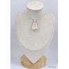 Pendentif Scolecite orange forme libre Bijoux en Scolecite KC19.1