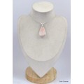 Pendentif Scolecite orange forme libre Bijoux en Scolecite KC19.1