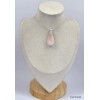 Pendentif goutte en Scolecite Orange Bijoux en Scolecite KC19.2