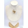 Grand pendentif Barite brute Pendentifs pierres naturelles KC20.1