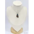 Pendentif Calcite Arc-en-ciel asymétrique - Bijoux en Calcite