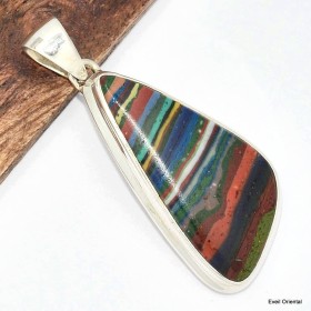 Pendentif forme libre Calcite arc-en-ciel Bijoux en Calcite KC22.3