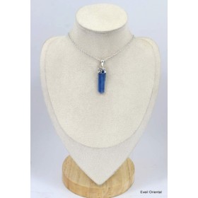 Pendentif Cyanite bleue bâtonnet 