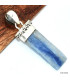 Pendentif en Cyanite bleue forme bâtonnet Pendentifs pierres naturelles KC23.2