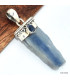 Pendentif bâtonnet Cyanite bleue Pendentifs pierres naturelles KC23.3