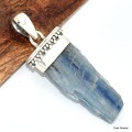 Pendentif bâtonnet Cyanite bleue Pendentifs pierres naturelles KC23.3