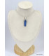 Pendentif bâtonnet Cyanite bleue Pendentifs pierres naturelles KC23.3