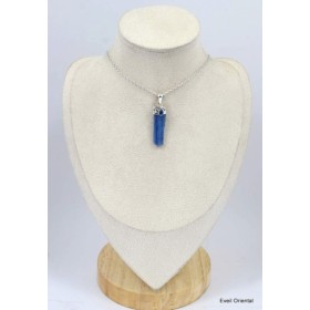 Pendentif bâtonnet Cyanite bleue Pendentifs pierres naturelles KC23.3