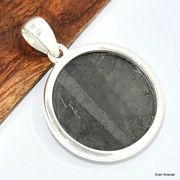 Pendentif rond Hypersthène Pendentifs pierres naturelles KC24
