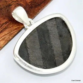 Pendentif Hypersthene semi-rond - Pendentifs pierres naturelles