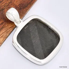 Pendentif carré en Hypersthène - Pendentifs pierres naturelles