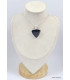 Pendentif triangulaire en Hypersthène Pendentifs pierres naturelles KC24.3