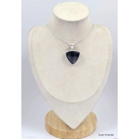 Pendentif triangle en Hypersthène Bijoux en Hypersthene KC24.4