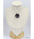 Pendentif rond Hypersthène Pendentifs pierres naturelles KC24