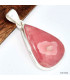 Pendentif goutte Rhodochrosite gel qualité AAA Pendentifs pierres naturelles KC25