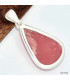 Pendentif goutte Rhodochrosite gel qualité AAA Pendentifs pierres naturelles KC25