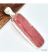 Pendentif rectangulaire allongé Rhodochrosite gel Bijoux en Rhodochrosite KC25.1