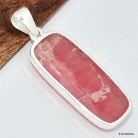 Grand Pendentif  Rhodochrosite gel 