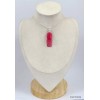 Grand Pendentif Rhodochrosite gel Bijoux en Rhodochrosite KC25.3