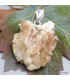 Grand pendentif Barite brute Pendentifs pierres naturelles KC20.1