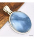 Pendentif Opale bleue ovale Pendentifs pierres naturelles KC27
