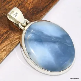 Pendentif Opale bleue ovale - Pendentifs pierres naturelles