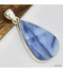 Gros pendentif goutte en Opale bleue Pendentifs pierres naturelles KC27.1