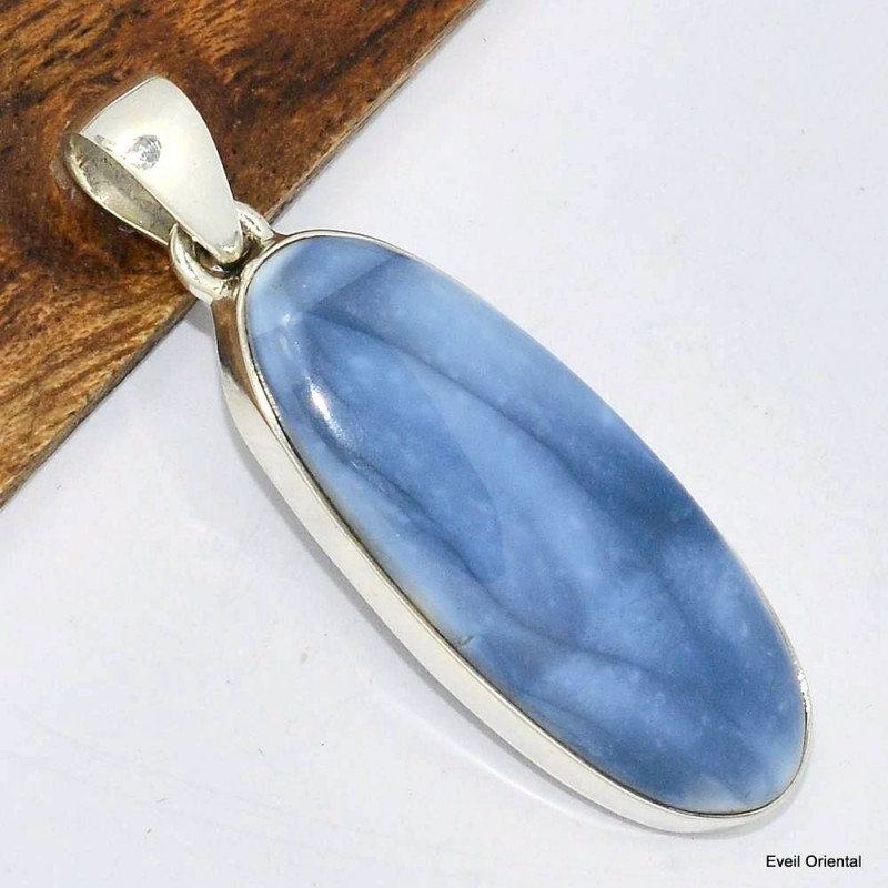 Pendentif Opale Owyhee oval allongé 