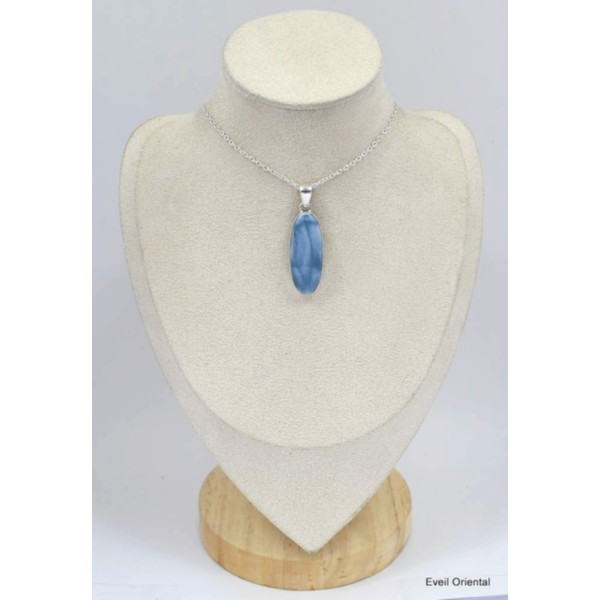 Pendentif Opale Owyhee oval allongé Pendentifs pierres naturelles KC27.2