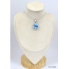 Pendentif Opale Owyhee forme goutte Pendentifs pierres naturelles KC27.3
