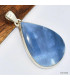 Gros Pendentif Opale Owyhee ovale bleu foncé Pendentifs pierres naturelles KC27.5