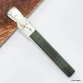 Pendentif Pierre naturelle Tourmaline verte bâtonnet - Pendentifs pierres naturelles