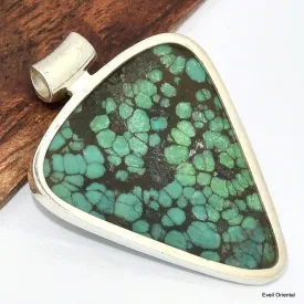 Pendentif Authentique Turquoise du Tibet - Pendentifs pierres naturelles