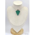 Pendentif Authentique Turquoise du Tibet Pendentifs pierres naturelles KC29.3