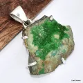 Pendentif argent Conichalcite - Bijoux en Conichalcite
